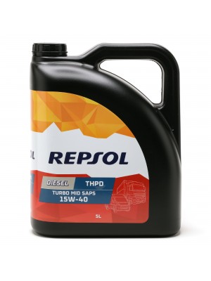 Repsol LKW/ NKW Motoröl DIESEL TURBO THPD MID SAPS 15W40 5 Liter